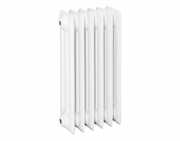 HG-TEC DIN-Stahlradiator RAL 9010 gep. 40 Glieder BH 600 NA 500 BL 2000 BT 160
