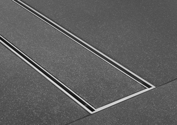 ESS Duschrinne Multi TAF Edelstahl Gebürstet, 1800