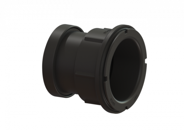 KESSEL Zulaufstutzen DN 70, mit Dichtung, Gewindering