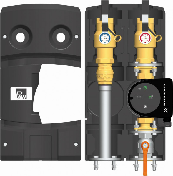 PAW HeatBloC K31 DN 40 direkt F PN 6 GF MAGNA1 32-100