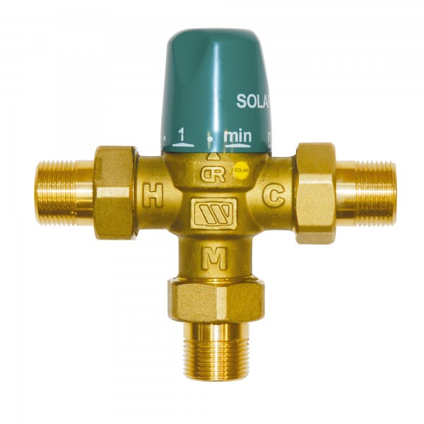 Trinkwassermischer 30-65 Gr.C inkl. Verschraubungen 3/4" AG
