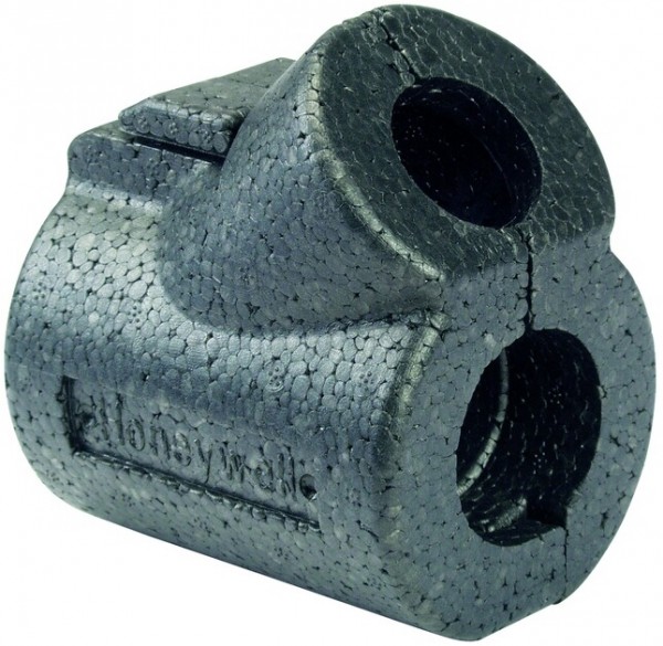 Honeywell Dämmschale VA2510C aus EPP, anthrazit DN 25