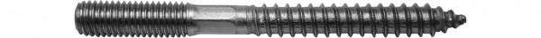 AS Stockschrauben Edelstahl V2A 1.4301 M 10 x 120 mm
