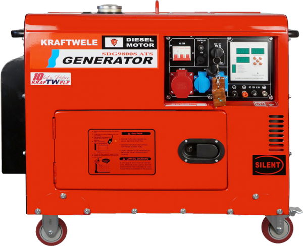 KRAFTWELE Diesel Generator SDG 9800S 9,8 kVA