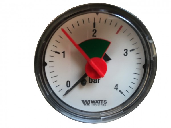 Lowara AT Elektroheizung MA 2,5 Manometer f. W-Pumpe oder Heizmobil