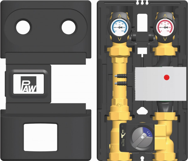PAW CoolBloC C34 DN32 3Weg Byp H-Misch SR5 therm getrennt Stratos PARA30/1-8 T2