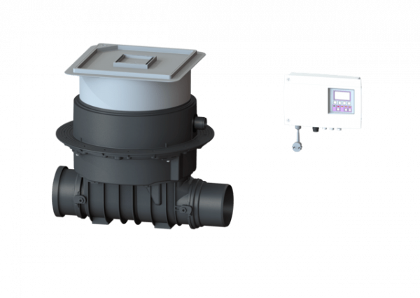 KESSEL Rückstauhebeanlage Ecolift DN 150, Bodenplatte, befliesbar