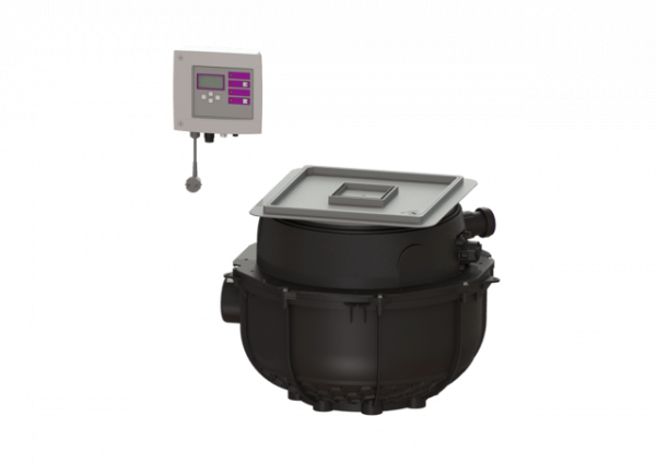 KESSEL Hebeanlage Aqualift S Compact Tronic, GTF 500, Bodenplatte, befliesbar