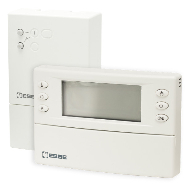 ESBE Raumthermostat TPW214 Wochenprogramm, Funk