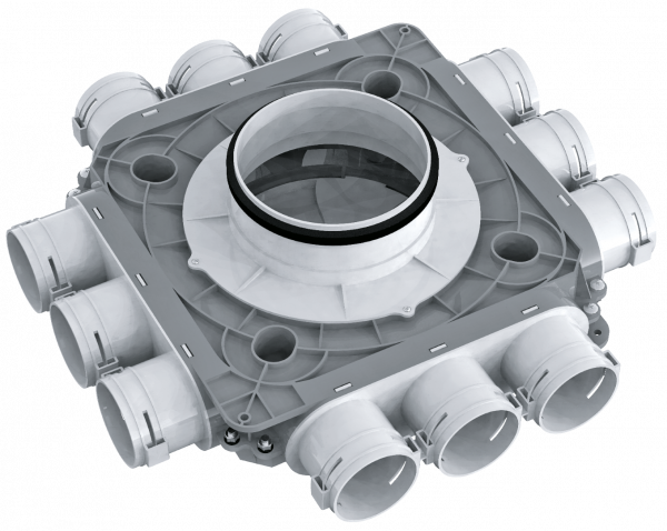 Blauberg BlauFast SR 200/63x12 50P Kunststoffverteilerkasten