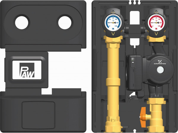 PAW HeatBloC K31 DN 25 direkt GF UPML 25-105 AUTO