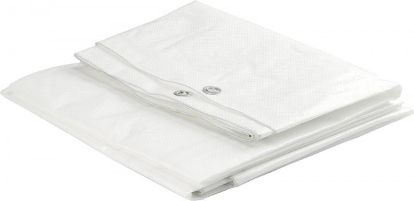 Bändchengewebeplane PE 160 g/qm, 6 x 10 m