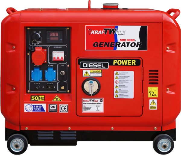 KRAFTWELE Diesel Generator SDG 9000S 9,5 kVA