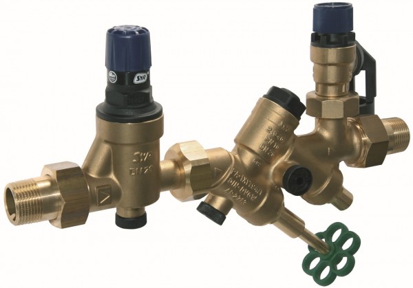 SYR Sicherheitsgruppe 25 SYRobloc DN 20, G1 8bar rohgelb