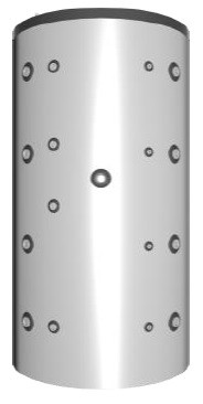 Vliesisolierung JHKE/JHKE/R2 silber, 100mm f Typ 1000