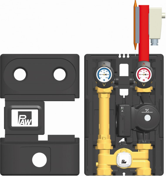 PAW HeatBloC K33 DN 25 Konstantregler GF UPML 25-105 AUTO