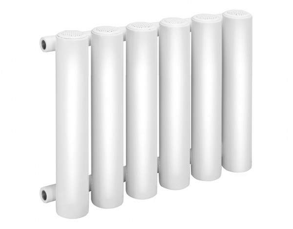 HG-TEC Climaster C1 Stahl RAL 9016 15 Rohre BH 400 NA 300 BL 1110 BT 90