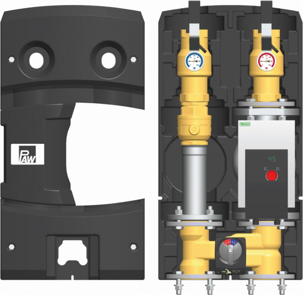 PAW HeatBloC K32 DN 50 3 Weg H-Misch F PN 6 Motor SR10 Yonos MAXO plus 50/0.5-9