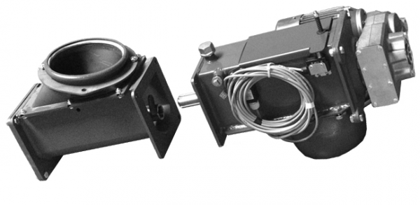 Grundset Zwischenschnecke eHack bis 80kW fuer Hackaustragung, Neigung 0-30 Grad