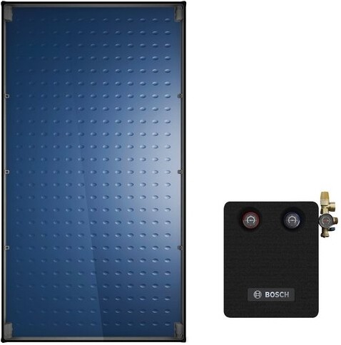 Junkers Bosch Systempaket Condens 7000 F Solar Aufdach SO791 SO7000TFV 5 / 12,8