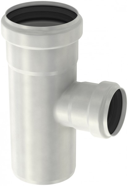ACO Reduzier Einfachabzweig PIPE ES 1.4404, 87,5Grad DN 200x160mm