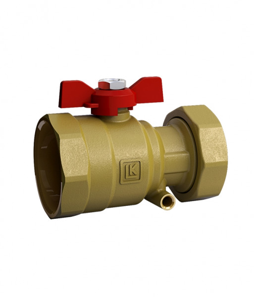 LK Armatur LK 315 Kugelhahn mit Überwurfm Rp2 x Rp2