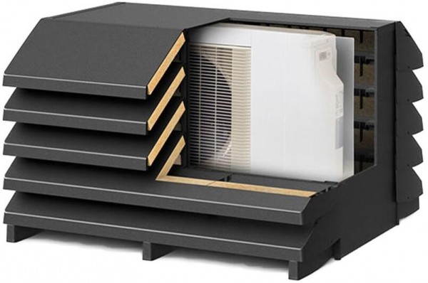 INTERDOMO Schalldämmhaube DomoConnect für Wp 5.0 Wp 8.0