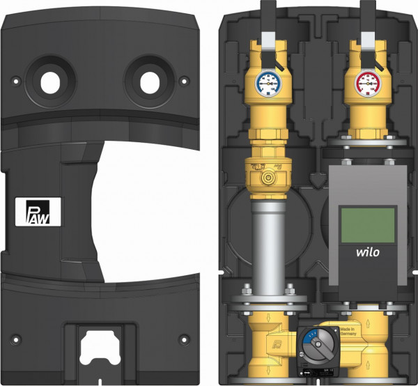 PAW HeatBloC K32 DN 50 3 Weg H-Misch, F PN 6 Motor SR10 Yonos MAXO plus 50/0.5-1
