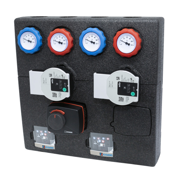 ESBE Doppelpumpengruppe DDA111 DN20, direkt/gemischt, 3-Pkt. ARA661