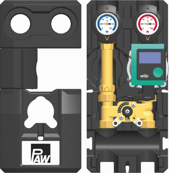 PAW HeatBloC K32 DN 20 3 Wege H-Mischer Wilo Stratos PICO 15/1-6