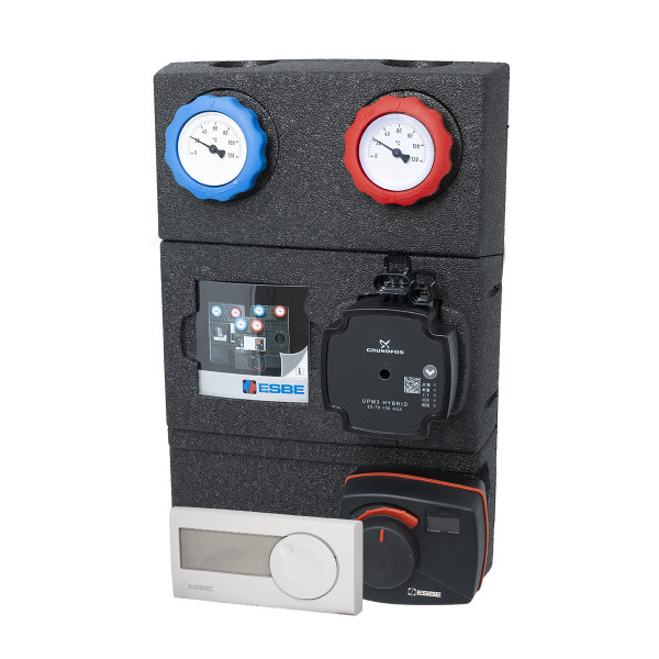 ESBE Pumpengruppe GRC242 DN25, Stellmotorregler, 7m HE-Pumpe