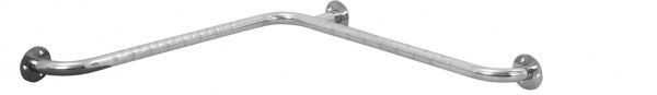 AS Duschhandlauf Edelstahl 1.4301 670 x 670 mm rechts / links