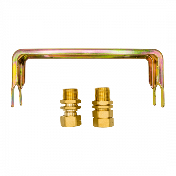 DELTAMESS Wasserzähler-Anschlussgarnitur, Q3 4,0 H (190 mm)