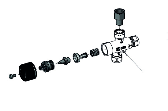 LK Armatur LK 550 Entlüftungsschraube