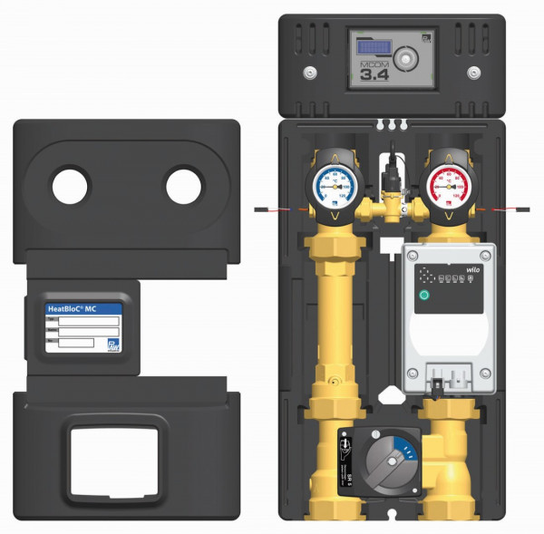 PAW PAW HeatBloC MC42 DN 32 3 Weg Misch MCom 3.4 Motor SR5 Wilo Para MAXO