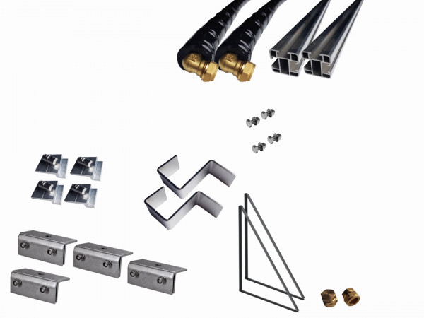 Thermic Energy Montagepaket 1er Grundset für FK253 Blechfalz 30Grad