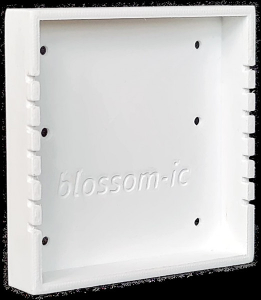 blossom-ic Aufputzbox zum Kleben für Batterieraumthermostate