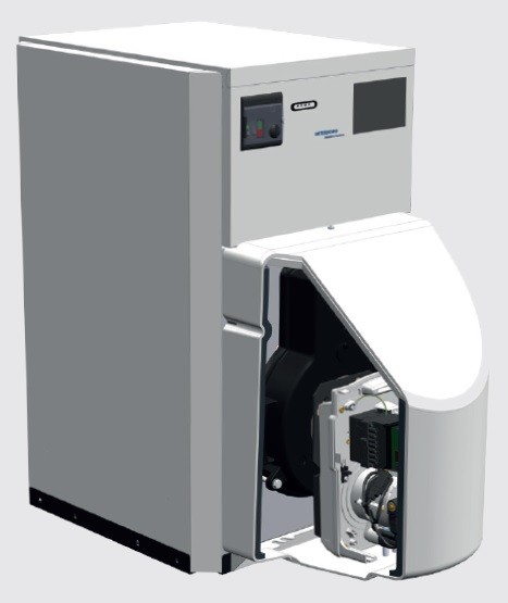 INTERDOMO Öl Niedertemperaturkessel 21 kW basic OK 21 Unit mit Brenner