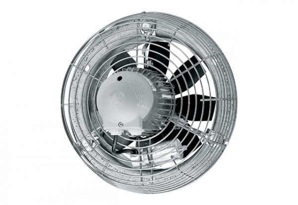 MAICO Axial-Wandventilator DZS 40/4 B Stahlwandring, Drehstrom