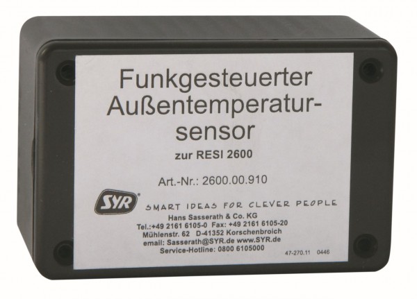 SYR Ersatzteil Frostsensor funkferngesteuert Zubehör für Resi