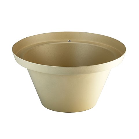ewuaqua iWater Aluminiumschale creme Aluminiumschale