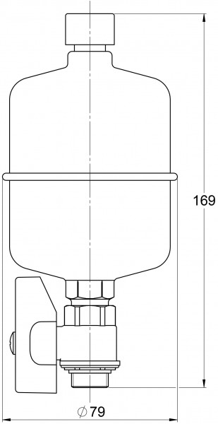 LK Armatur LK 700 Entlüfter VA G3/8 o Absperrventil