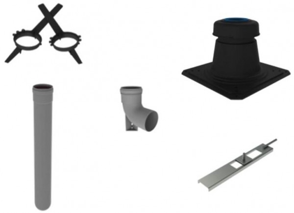 INTERDOMO PP Grundbausatz I DN 60 im Schacht