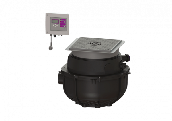 KESSEL Hebeanlage Aqualift S Compact Tronic, GTF 500, Bodenplatte