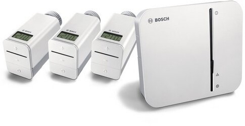 Junkers Bosch Starter Set Heizung Controller, 3x Thermostate