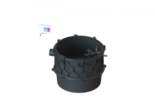 KESSEL Pumpstation Aquapump XL Duo, GTF 1200-S3, Tauchglocke