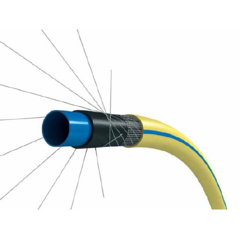 ewuaqua iWater Super Garden 1", 25m PVC-Wasser- und Gartenschlauch