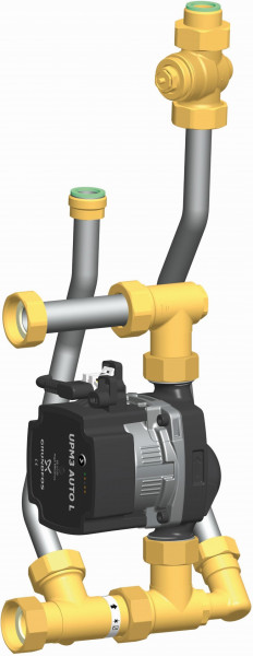 PAW Einspritzschaltung FB-Kreis 2x 1" IG x 2x 3/4" AG GF UPM3 Auto L 15-70