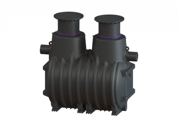 KESSEL Öl-/Benzinabscheider EasyOil ground, NS 6, Sys. B, 4300 l, Bel.Kl. D