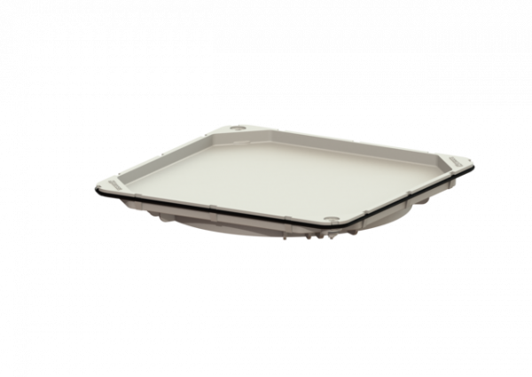 KESSEL Abdeckplatte befliesbar, tagwasserdicht, 384x384 mm